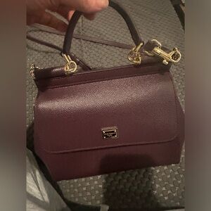 New Dolce Gabbana purple mini purse.